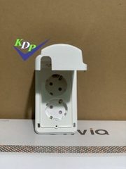 Ổ đôi Hàn Quốc có nắp chống nước dọc