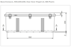 Tủ điện nhựa chống thấm BC-AGP-406023 Boxco