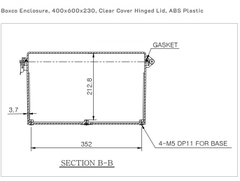 Tủ điện nhựa chống thấm BC-AGP-406023 Boxco