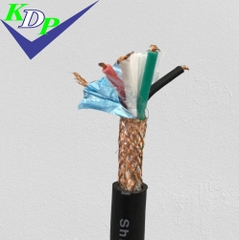 Cáp điều khiển 4x0.5mm có lưới Sangjin