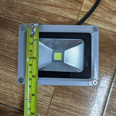 Đèn pha rọi xám ngoài trời 10W - hộp nguồn sau (1*10w)