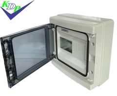 Tủ nhựa nổi 8 át AGT-8WAY IP65 Chống nước