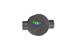 Hộp chia 2 ngả thẳng ống thép trơn phi 32- 1' 1/4
