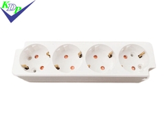 Ổ cắm 4 Hàn Quốc liền đế
