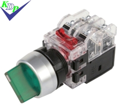 Chuyển Mạch 2Vt Tự Giữ Có Đèn Xanh Mrt-R2A1A0G 1No+1Nc 220V Phi 22