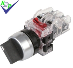 chuyển mạch 3VT tự nhả MRS-R3R2 phi 22 220V Cần ngắn