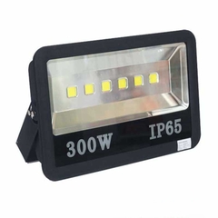 Đèn pha LED ngoài trời 300W - IP65 pha tròn chóa rộng (6*50w)