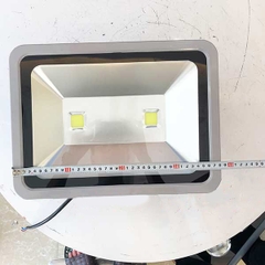 Đèn pha rọi xám ngoài trời 100W - hộp nguồn sau (2*50w)