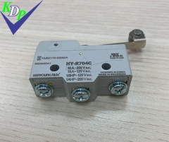 Công tắc hành trình Hanyoung HY-R704C Đòn Bẩy Dài - Bánh Xe