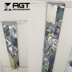 Máng đèn VSHAPE inox – AGT 220N (chưa bóng)