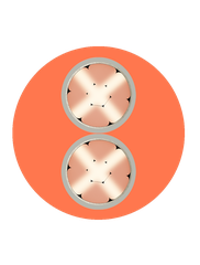 Sẵn Hàng - Cáp chống cháy FRN-CXV 2x1.5 cadisun 10.000M