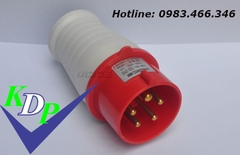 Phích công nghiệp 16A di động 5 chân