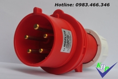 Phích cắm công nghiệp 32a 5 chấu MDP025