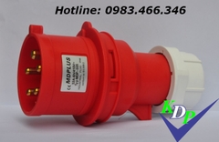 Phích cắm công nghiệp 32a 5 chấu MDP025