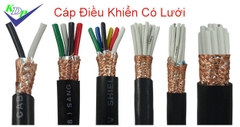 Cáp Điều khiển 2x2.5mm có lưới Sangjin