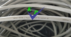 Cáp tín hiệu RS485 24AWG 2 Pair vặn xoắn 2 lớp chống nhiễu