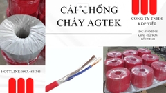 Dây cáp chống cháy chống nhiễu 2x0.75 AGTEK