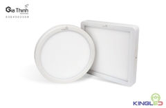 Ốp trần 24W Kingled tròn viền trắng ánh sáng trắng (BH24T)