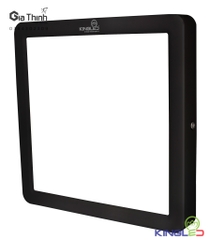 Đèn ốp trần  24W Kingled vuông  khung viền đen ánh sáng trắng (BH24T)