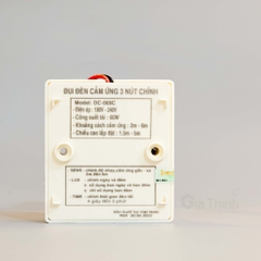 Đui đèn cảm ứng tự động bật tắt DECOM DC 069C(BH12T)