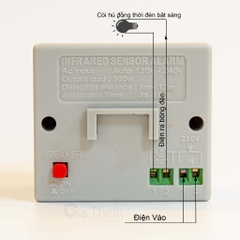 Thiết bị chống trộm hồng ngoại Decom DC-113 (Bảo hành đổi mới 12 tháng)