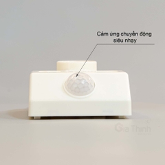 Đui đèn cảm ứng tự động bật tắt DECOM DC 069C(BH12T)