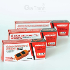 Ổ Cắm Chịu Tải OMINSU K6500C (Bảo hành đổi mới 3 tháng)