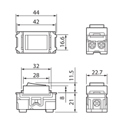 Hạt công tắc Panasonic