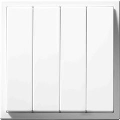 Công tắc bốn một chiều Simon i7 màu Champange