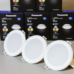 Đèn âm trần 9W panasonic 3 chế độ sáng (BHĐM24T)