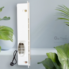 Quạt sưởi nhà tắm âm trần Hans HA2 đa năng 4 trong 1 thông gió, sưởi ấm, làm mát, chiếu sáng kích thước 30x60cm