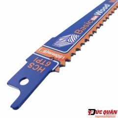 Bộ 2 lưỡi cưa kiếm cắt gỗ 150x19x1.2mm WADFOW WJ611D