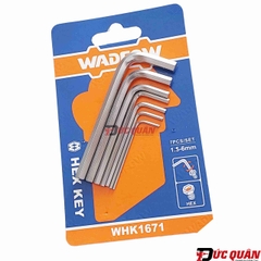 Bộ 7 cái lục giác ( 1.5 đến 6mm ) WADFOW