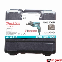 Máy khoan búa ( 26 phụ kiện ) Makita M8103KX2B