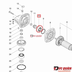 Bạc đạn 629 máy mài Makita 9553NB 210042-8