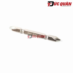 Mũi vít hai đầu bake PH2  dài 65mm Kingtony 136502P