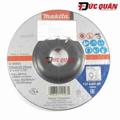 Đá mài kim loại 125x6.0x22.23mm Makita A-80933
