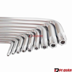 Bộ 9 chìa lục  giác sao ( có lổ và không lổ ) từ T10- T50 WADFOW