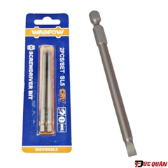 Đầu vít dẹp chân lục giác ( SL5x100mm ) WADFOW WSV9KSL5