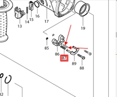 Lò xo máy HR2470/ CL104D Makita 233344-5