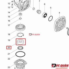 Bạc đạn máy mài Makita DGA404/ DGA408/ 9553B 211129-9