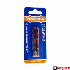 Bộ 2 Mũi bắt vít 2 đầu ( Ph2 dài 65mm ) WADFOW