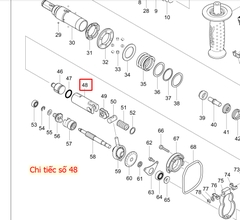 Silanh máy khoan bê tông MAKITA DHR242/DHR244/HR2610