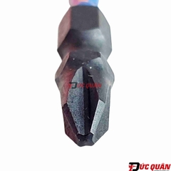 Bộ 2 Mũi bắt vít đầu ( Ph2+SL6 dài 65mm ) WADFOW