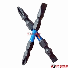 Bộ 2 Mũi bắt vít đầu ( Ph2+SL6 dài 65mm ) WADFOW