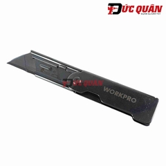 Dao rọc giấy loại gấp thép không gỉ Workpro WP211001