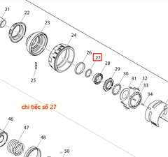 Long đền máy bắn vít 4 chức năng MAKITA DTP141/TP141/DTP131/XPT141