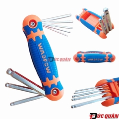 Bộ 8 đầu lục giác bi tròn ( 1.5 đến 8mm ) WADFOW