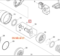 Bi sắt ( 3.5mm ) Makita 216001-0 ( 1 cái )