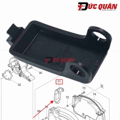 Nấp hộp chứa bụi máy cưa đĩa DCS553/ DS553 Makita 458652-5
